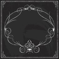 Hand-drawn line border set N47