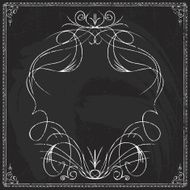 Hand-drawn line border set N48