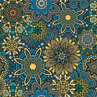 decorative floral seamless pattern N9