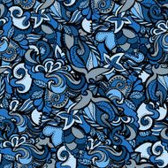 Seamless floral background (summer) N5