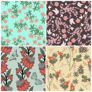 Seamless Floral Pattern N160