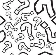 Pattern with question marks