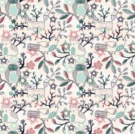 Forest seamless pattern N7