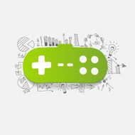 Drawing business formulas joystick N43