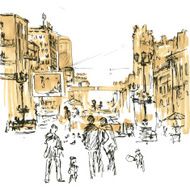 urban sketch N27