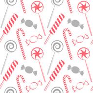 Color candy seamless pattern
