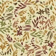 Seamless Floral Pattern N163