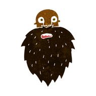 cartoon bearded man N92