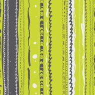 Vector seamless doodle lines pattern N10