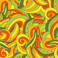 Funny and colorful pattern with in swatch