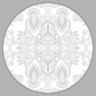 coloring book page for adults - zendala joy to older N44