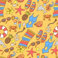 Summer beach pattern N2