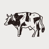 cow doodle N23