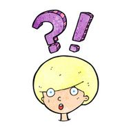 cartoon startled boy N54