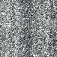 Monochrome seamless waves hand-drawn pattern N8