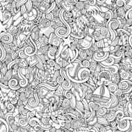 Seamless summer and travel background N16
