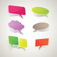 Speech bubbles N36