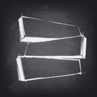 Hand Drawn Banner with Place for Text N4