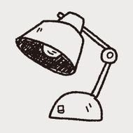 lamp doodle drawing N23
