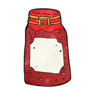 cartoon jar of jam N27