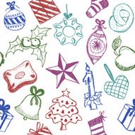 Christmas Symbols Doodles N3