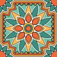 Beautiful floral decorated pattern