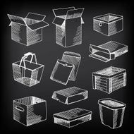 Package and boxes