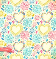 Floral decorative seamless pattern N2