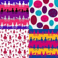 SEamless pattern with cats N7