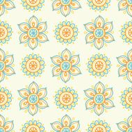 Eastern seamless pattern