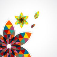 abstract colorful floral pattern background N3