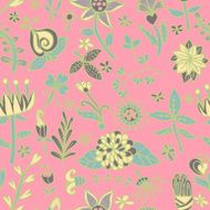 Flower seamless texture Endless floral pattern N17