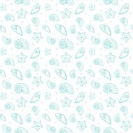 sea shells pattern N3