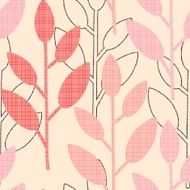 retro seamless floral pattern