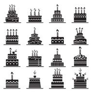 birthday cake set