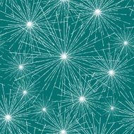 Vector seamless pattern star fireworks organic composition