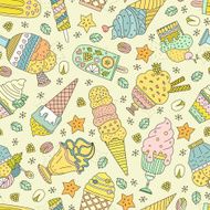 ice cream pattern N10
