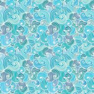 Hand drawn wavy background N19