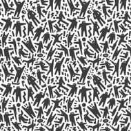people robots - seamless pattern