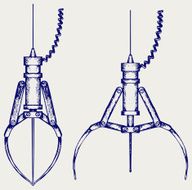 Metal robotic claw