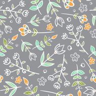 floral seamless pattern N109