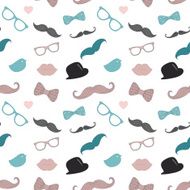 Hipster Retro Vintage Doodle Seamless Pattern N3