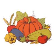Hand Art picture of vegetables N2