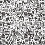 seamless web pattern N14