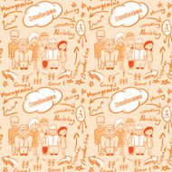 Corporate seamless background