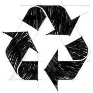 Icon recycle sketchbook