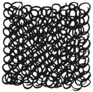 Black And White Abstract Tangle