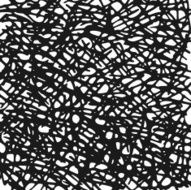 Black And White Abstract Doodles Background