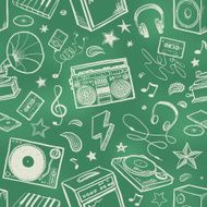 Seamless music background N6