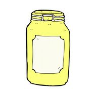 comic cartoon jar N7